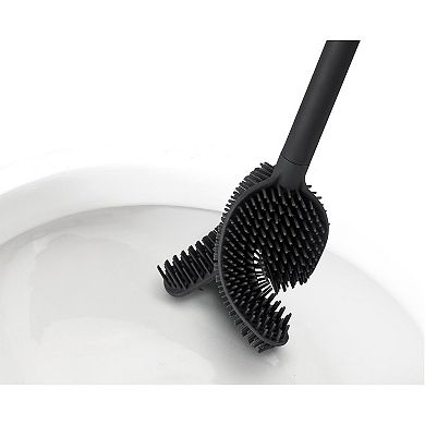 Joseph Joseph Flex 360 Matte Black Advanced Toilet Brush