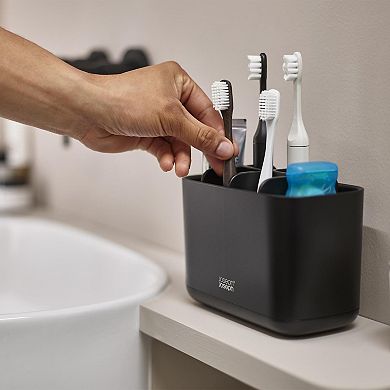 Joseph Joseph EasyStore Large Sectioned Toothbrush Caddy