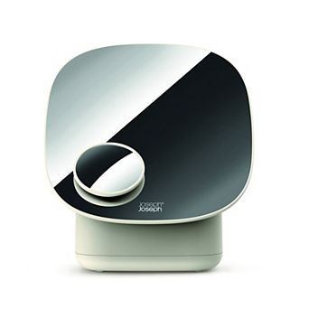 Joseph Joseph Viva Pedestal Mirror with Cosmetic Organizer