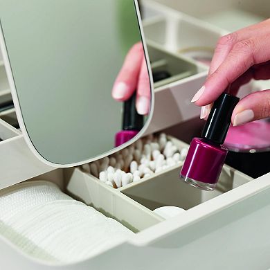 Joseph Joseph Viva Large Cosmetic Organizer with Removable Mirror