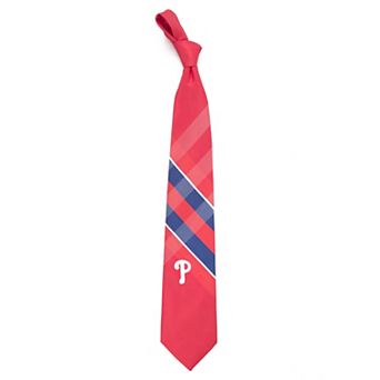 Men's Philadelphia Phillies Plaid Accent Tie