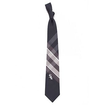 Men's Chicago White Sox Plaid Accent Tie