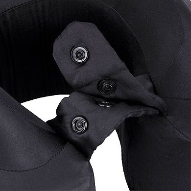 NIGHT Airlight Memory Foam & Satin Travel Pillow