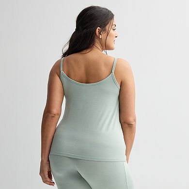 Plus Size Sonoma Goods For Life® Cami Sleep Top