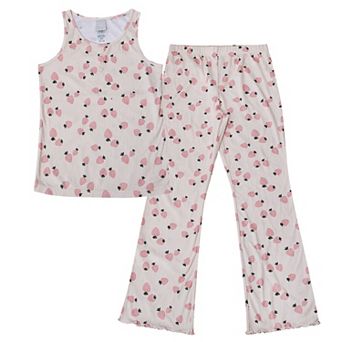Girls 4-16 Jellifish Pajama Tank Top and Pajama Pants Set