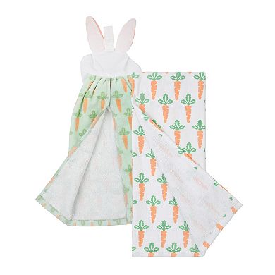 Celebrate Together Easter 2-pc. Set Bunny Tie Top Kitchen Towels