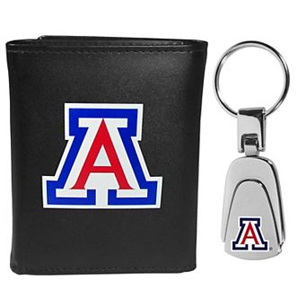 Arizona Wildcats Tri-Fold Wallet & Keychain