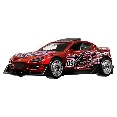 1/43 ホットウィール プルバック シビック RX-8 Hot Wheels 2004 Mazda RX-8 Custom Pull-Back Speeders Toy Car in 1