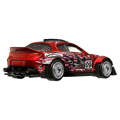 Hot Wheels Pull-Back Speeders Mazda RX8 Custom 1:43 Scale Toy Car