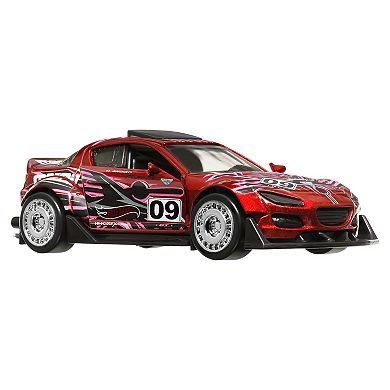 Hot Wheels Pull-Back Speeders Mazda RX8 Custom 1:43 Scale Toy Car