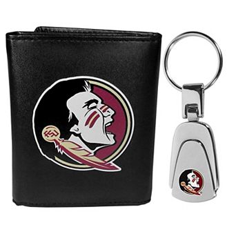 Florida State Seminoles Tri-Fold Wallet & Keychain