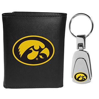 Iowa Hawkeyes Tri-Fold Wallet & Keychain