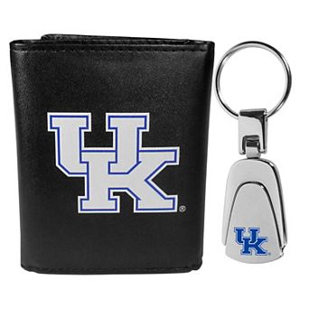Kentucky Wildcats Tri-Fold Wallet & Keychain
