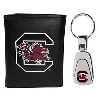 South Carolina Gamecocks Tri-Fold Wallet & Keychain
