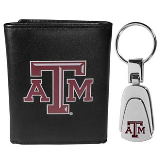Texas A&M Aggies Tri-Fold Wallet & Keychain