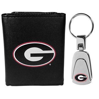 Georgia Bulldogs Tri-Fold Wallet & Keychain