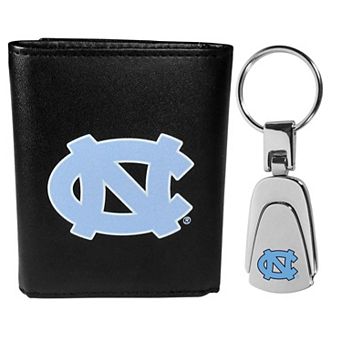 North Carolina Tar Heels Tri-Fold Wallet & Keychain