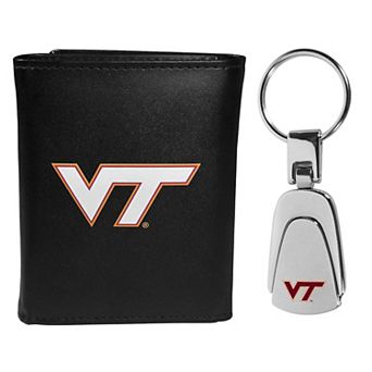 Virginia Tech Hokies Tri-Fold Wallet & Keychain