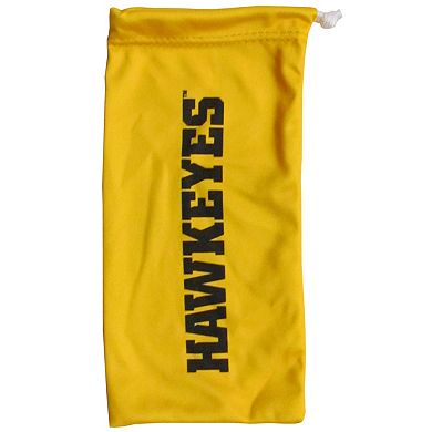 Iowa Hawkeyes Chrome Accent Sunglasses & Microfiber Bag
