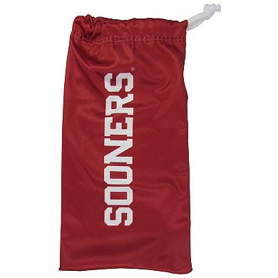 Oklahoma Sooners Chrome Accent Sunglasses & Microfiber Bag