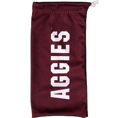 Texas A&M Aggies Chrome Accent Sunglasses & Microfiber Bag