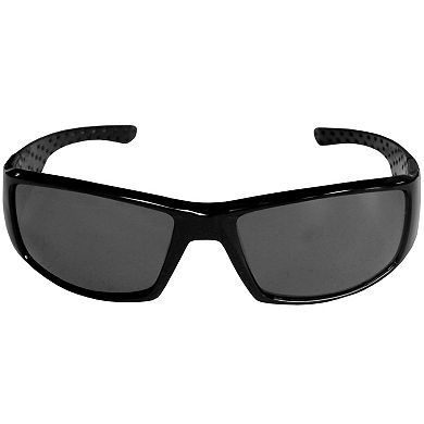 North Carolina Tar Heels Chrome Accent Sunglasses & Microfiber Bag