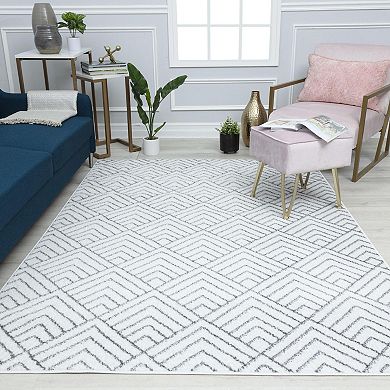 Mason Brooks Contemporary Geometric Area Rug