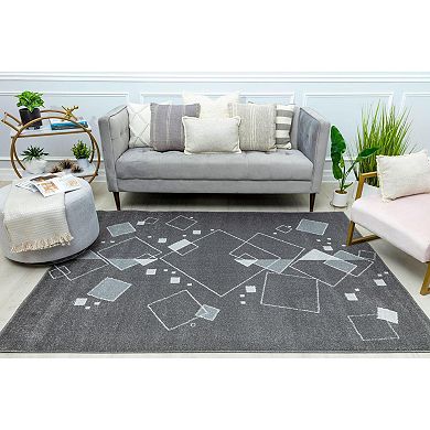 Mason Brooks Contemporary Geometric Area Rug