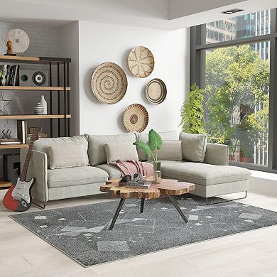 Mason Brooks Contemporary Geometric Area Rug