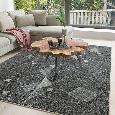 Mason Brooks Contemporary Geometric Area Rug