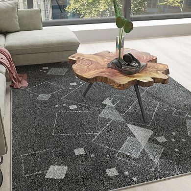 Mason Brooks Contemporary Geometric Area Rug