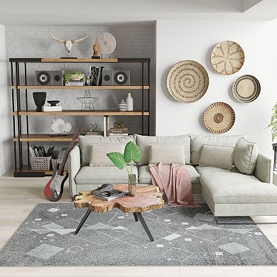 Mason Brooks Contemporary Geometric Area Rug