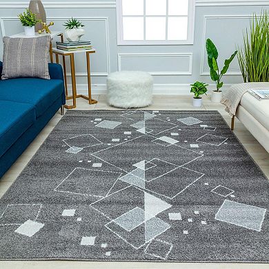 Mason Brooks Contemporary Geometric Area Rug