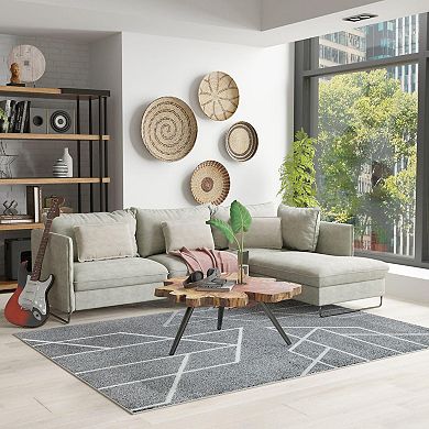 Mason Brooks Contemporary Geometric Area Rug