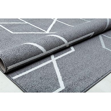 Mason Brooks Contemporary Geometric Area Rug