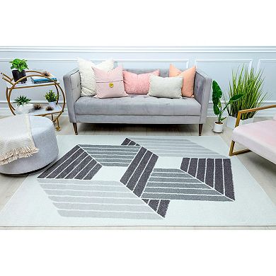 Mason Brooks Contemporary Geometric Area Rug