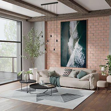 Mason Brooks Contemporary Geometric Area Rug