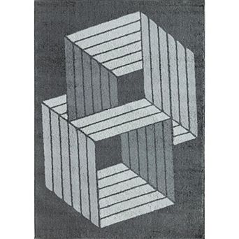 Mason Brooks Contemporary Geometric Area Rug