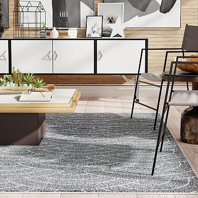 Mason Brooks Contemporary Geometric Area Rug