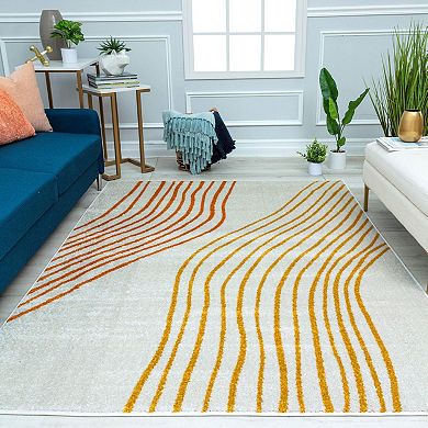 Mason Brooks Contemporary Geometric Area Rug