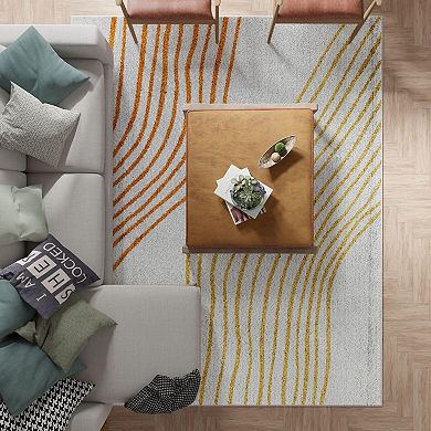 Mason Brooks Contemporary Geometric Area Rug