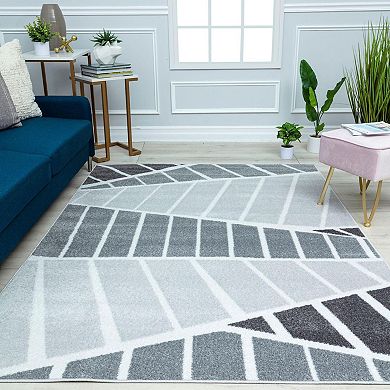 Mason Brooks Contemporary Geometric Area Rug