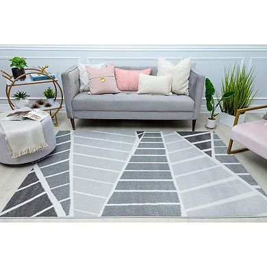 Mason Brooks Contemporary Geometric Area Rug