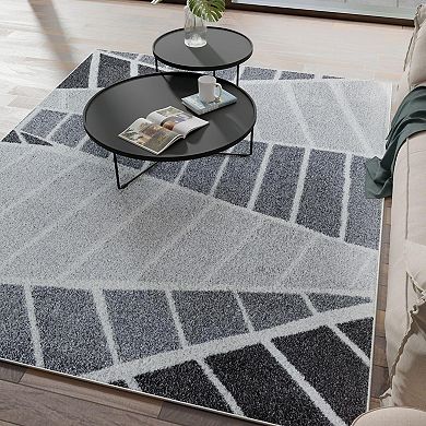 Mason Brooks Contemporary Geometric Area Rug
