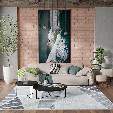 Mason Brooks Contemporary Geometric Area Rug