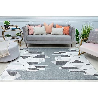 Mason Brooks Contemporary Geometric Area Rug