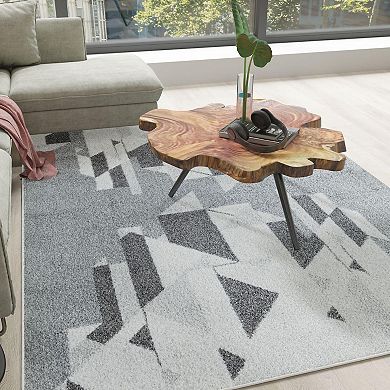 Mason Brooks Contemporary Geometric Area Rug