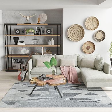 Mason Brooks Contemporary Geometric Area Rug