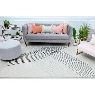 Mason Brooks Contemporary Geometric Area Rug