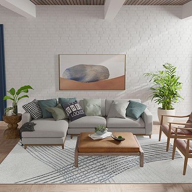 Mason Brooks Contemporary Geometric Area Rug